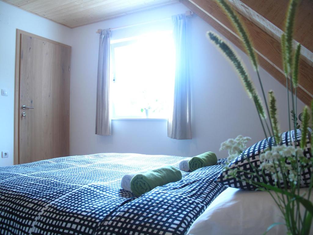 Posteľ alebo postele v izbe v ubytovaní Guesthouse Bor Plitvice Lakes