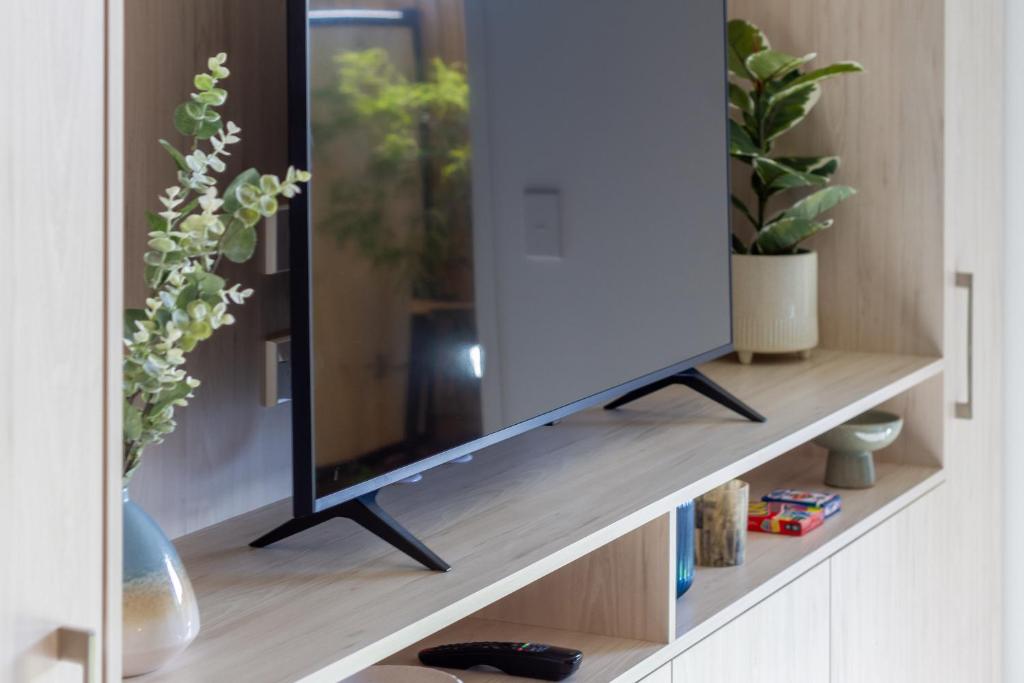 Downtown Delight: Studio at 8 Wilmer with Backyard