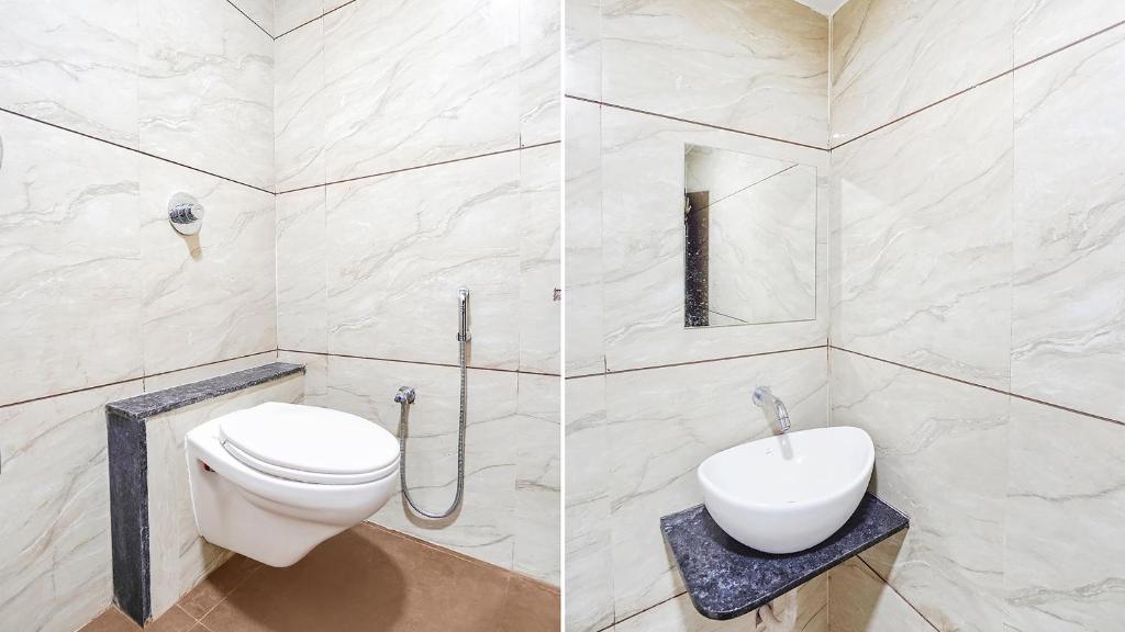 Koupelna v ubytování FabHotel Vishala In