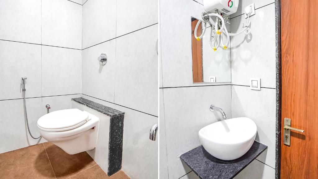 Koupelna v ubytování FabHotel Vishala In