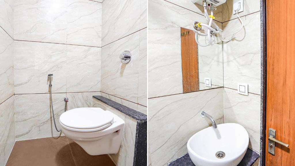 Koupelna v ubytování FabHotel Vishala In