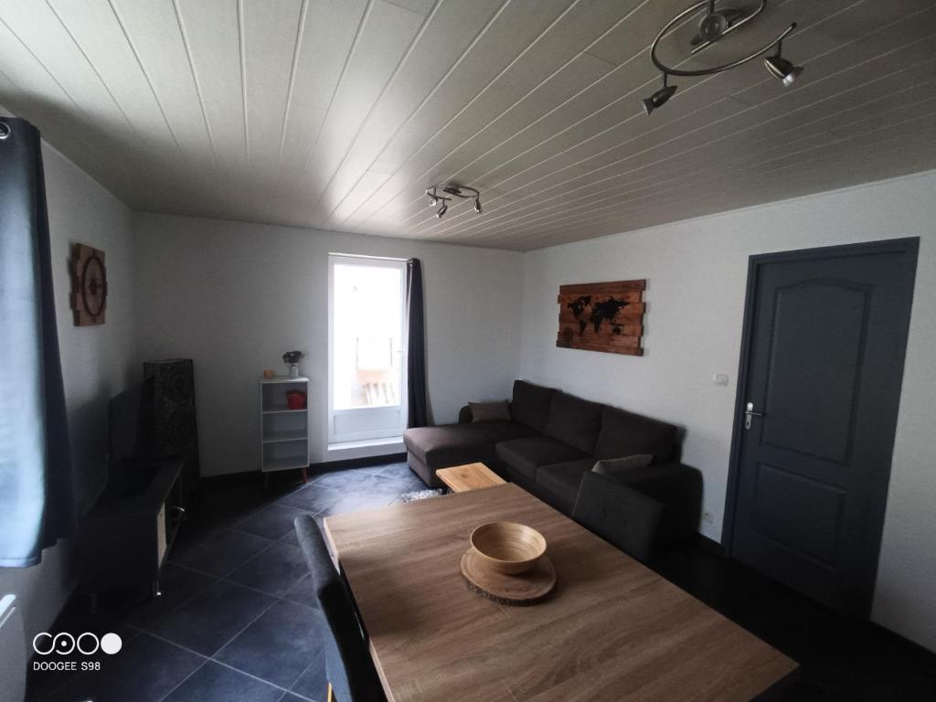 Posezení v ubytování Logement au coeur de l'Auvergne