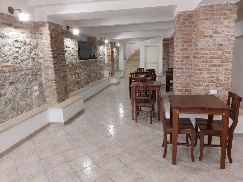 Posezení v ubytování B&B La Filanda