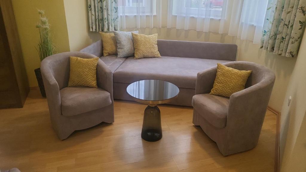 Posezení v ubytování Villa Nova