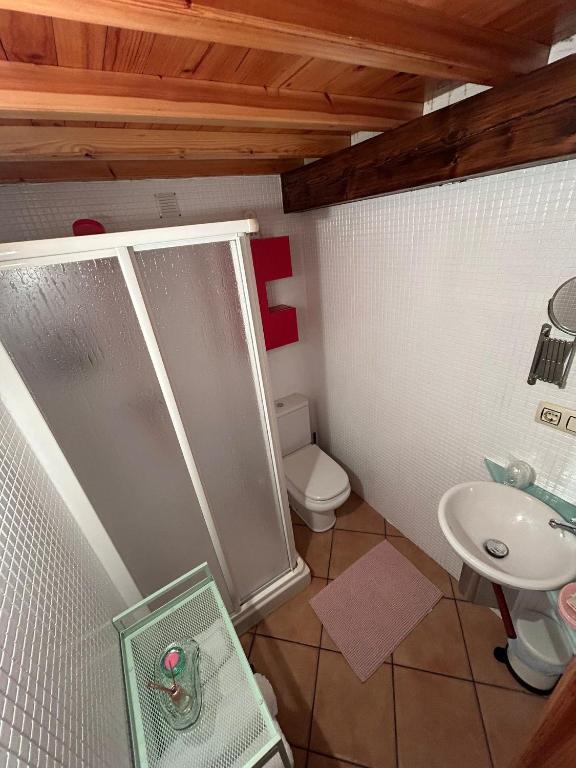 Kúpeľňa v ubytovaní Casa Piñeiro