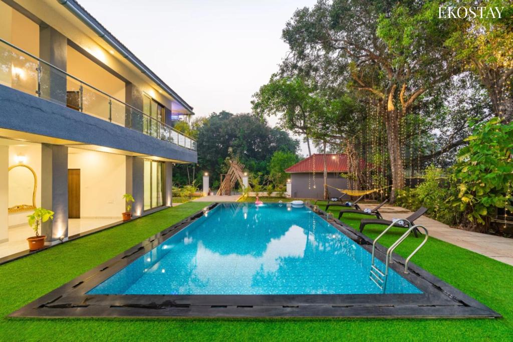 Bazén v ubytování EKOSTAY Luxe - Casa De Aria nebo v jeho okolí