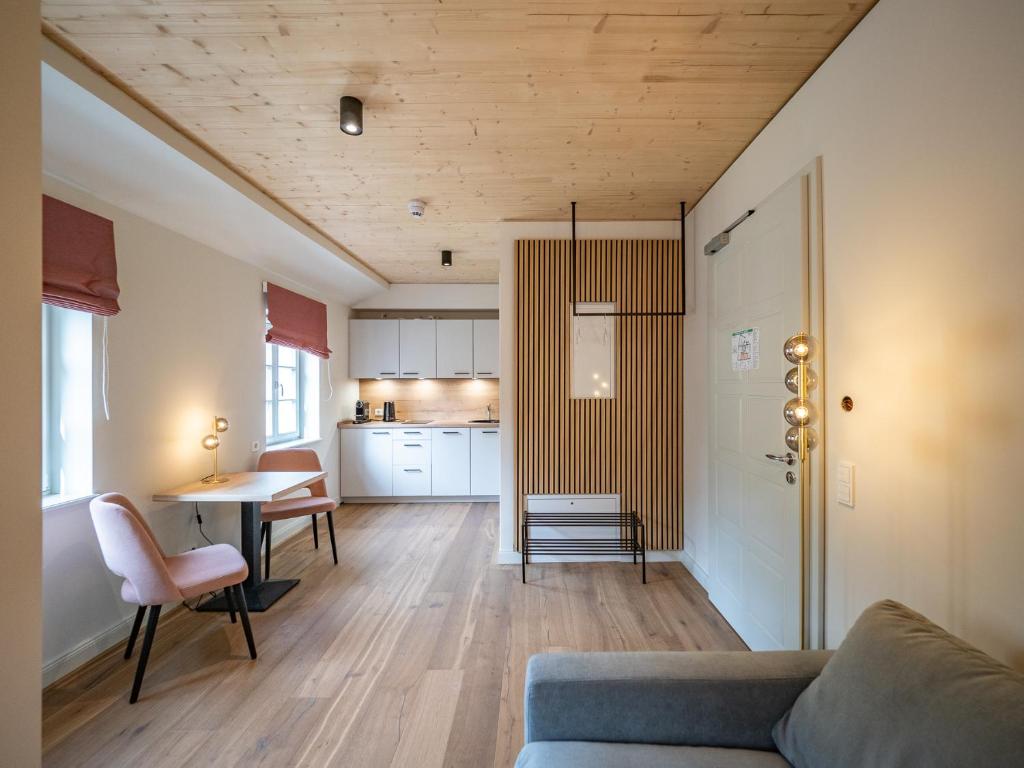 Posezení v ubytování Alte Bäckerei Königstein Aparthotel und Café