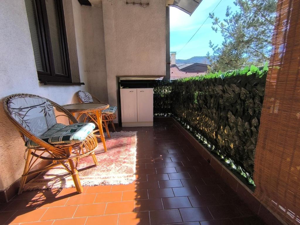 Balkón nebo terasa v ubytování Apartment Old Town Sarajevo