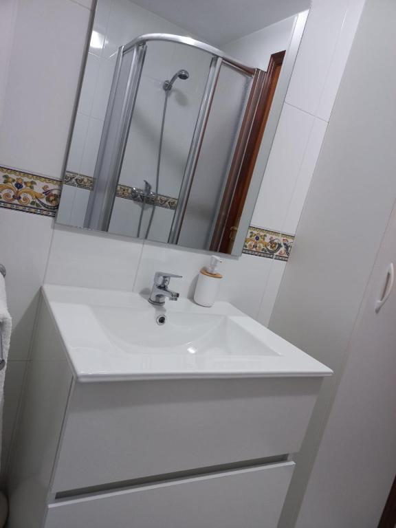 Koupelna v ubytování Apartamento Landra VUT-CO-003165