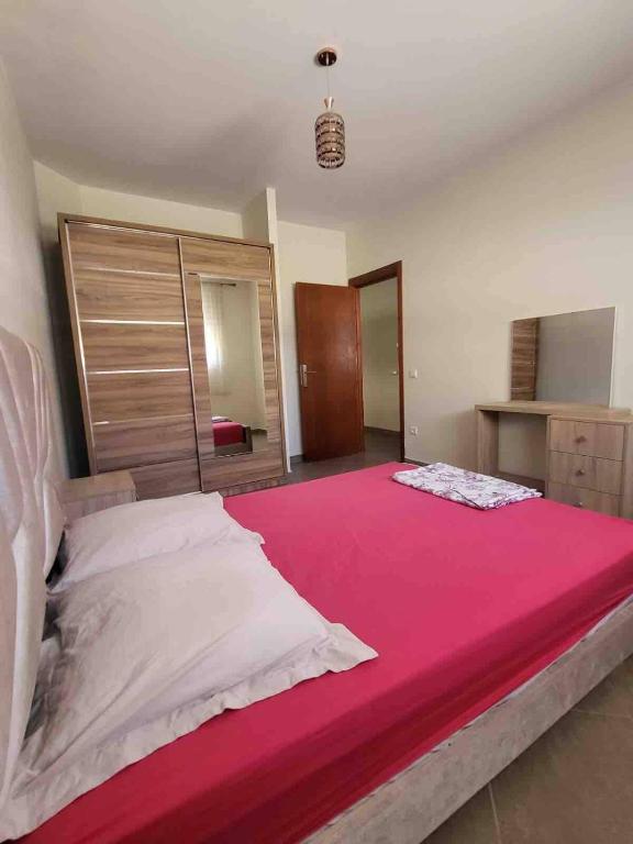 Postel nebo postele na pokoji v ubytování Location meublée Martil