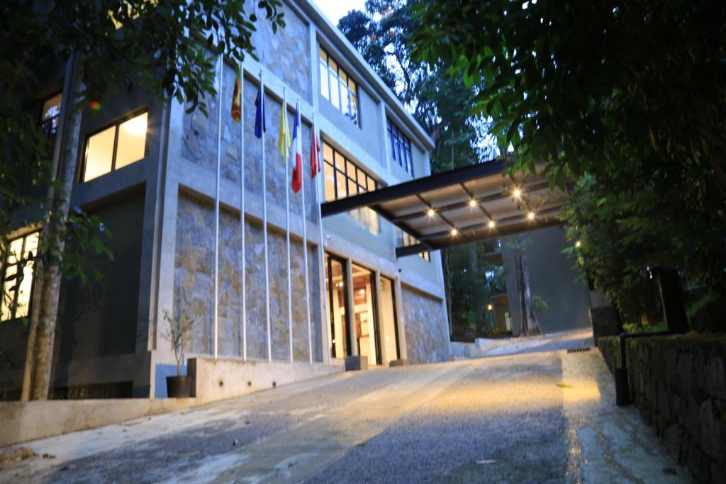 Budova, kde se hotel nachází