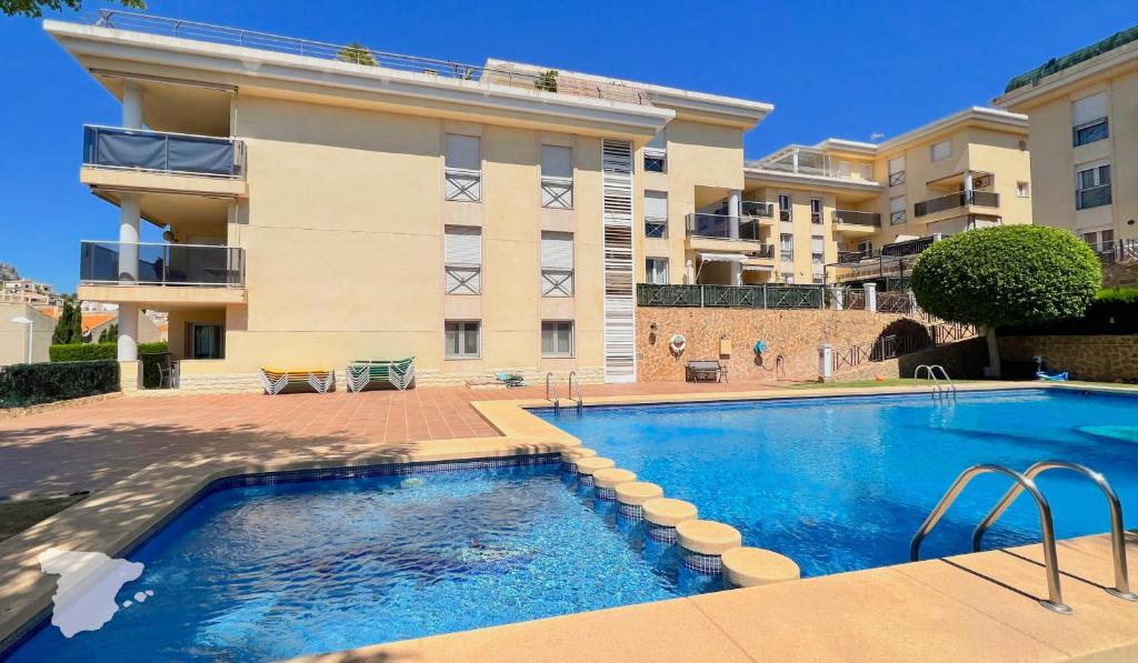Bazén v ubytování CostaBlancaDreams La Luna in Calpe nebo v jeho okolí