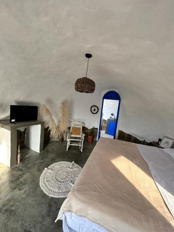 Postel nebo postele na pokoji v ubytování Bahareque glamping