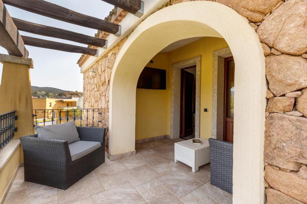 Posezení v ubytování Hotel Sa Suergia