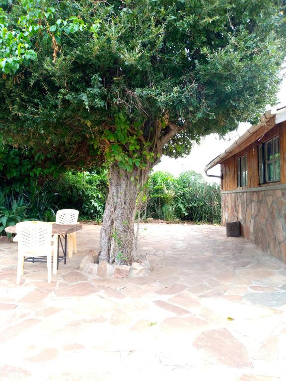 Zahrada ubytování Esam Homestay