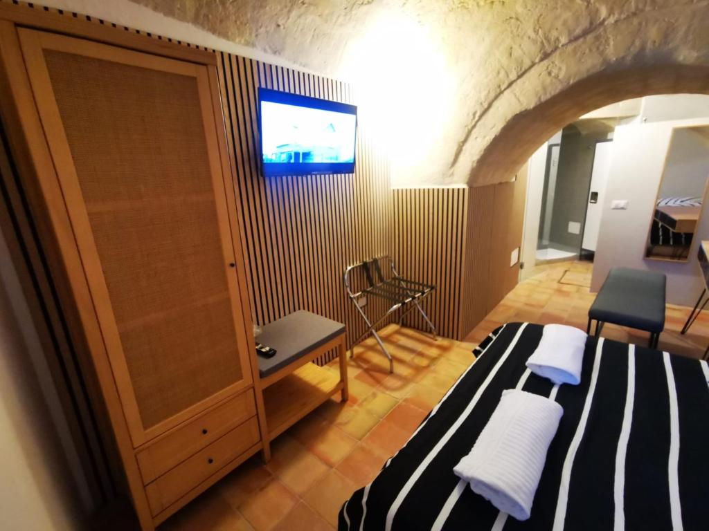 TV a/nebo společenská místnost v ubytování Albachiara Room
