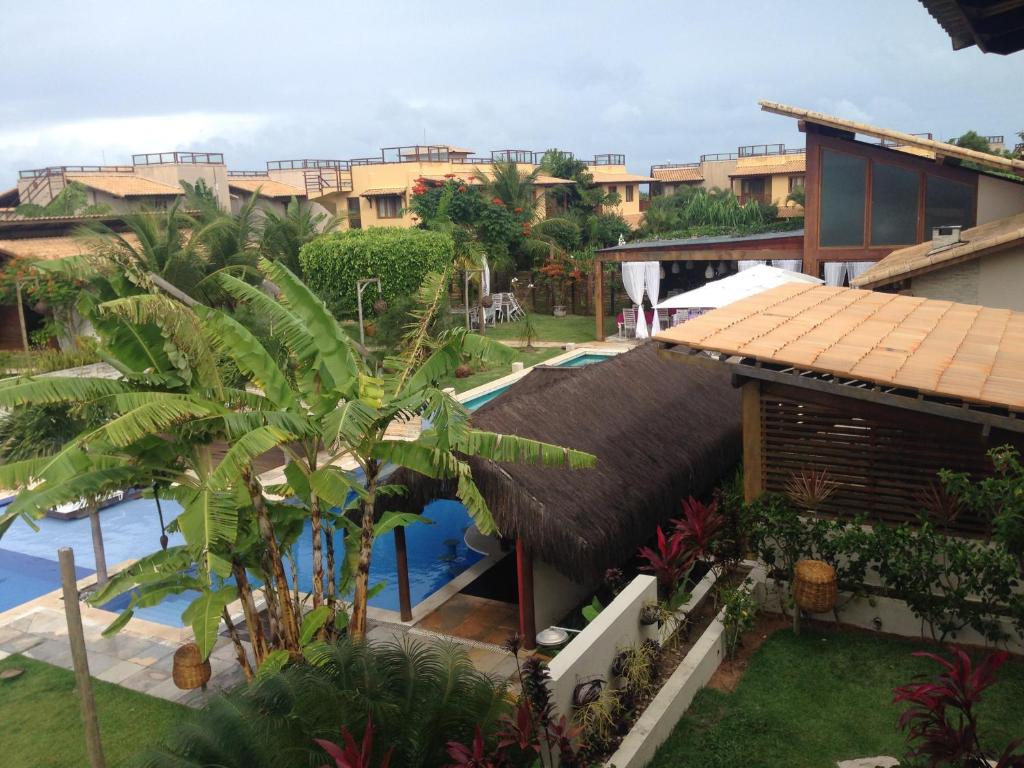 Pogled na bazen v nastanitvi Apartamento Pipa Beleza Spa Resort oz. v okolici