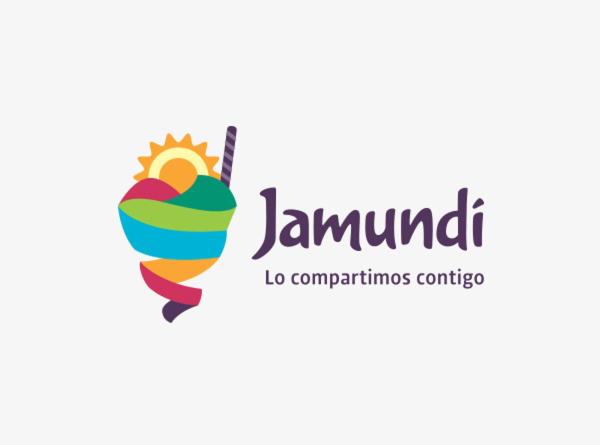 a colorful logo for a company with a colorful rooster at Aparta estudio Jamundí in Potrerito