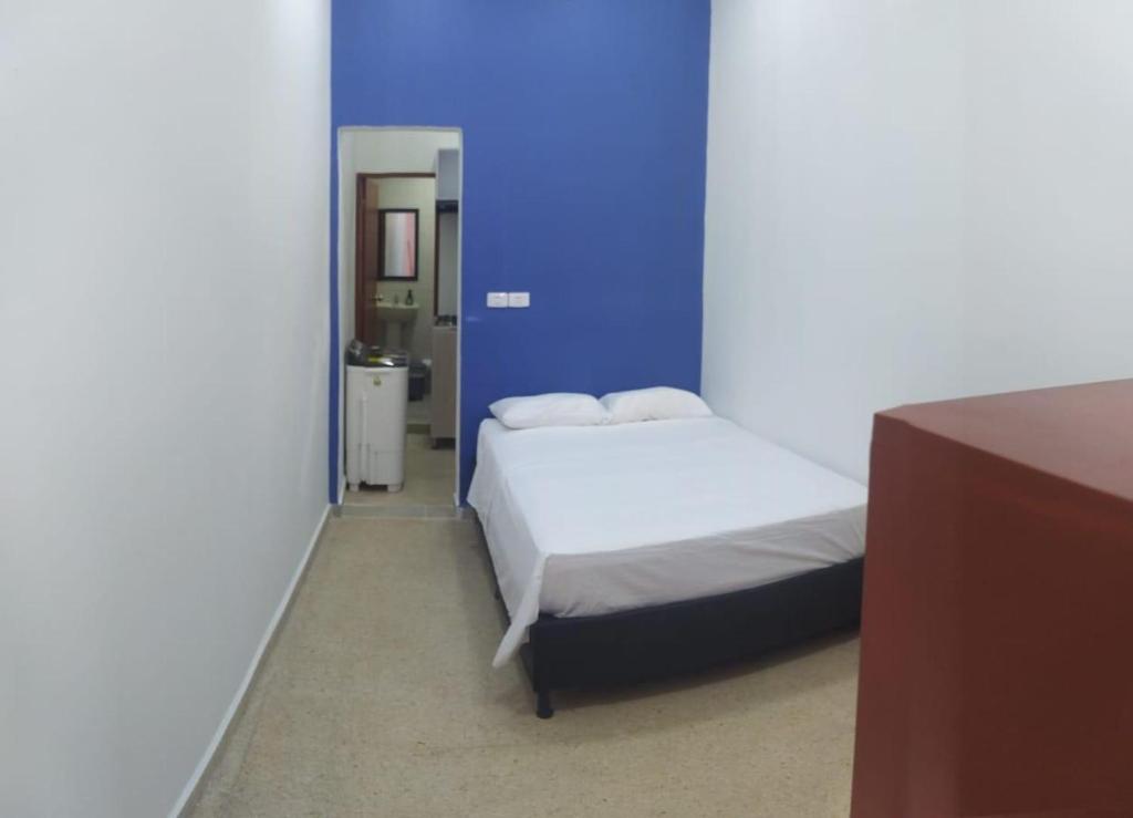 Postel nebo postele na pokoji v ubytování Aloja-T en Apartamento Amoblado en Riohacha, Guajira