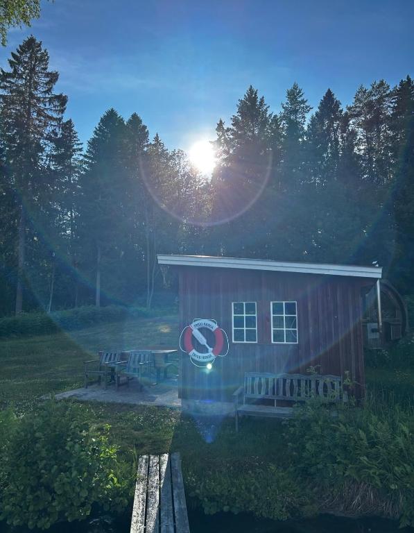 Příroda nedaleko vily