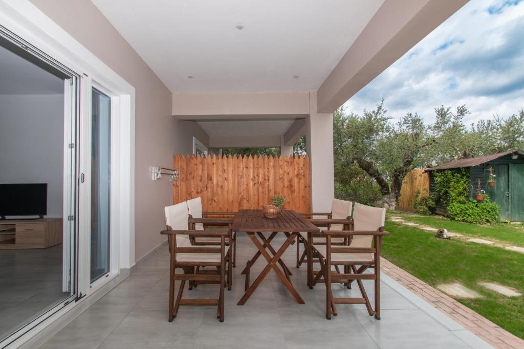 Zahrada ubytování Villa Zoi