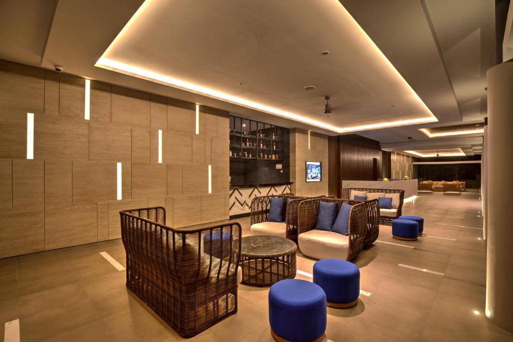 Posezení v ubytování Mambruk Hotel & Convention