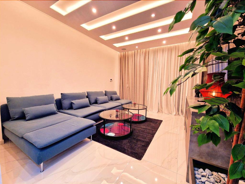 Posezení v ubytování Sveltos Residence Suites