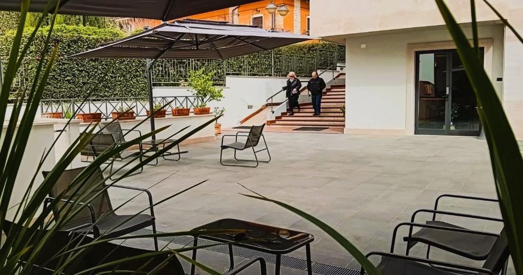 Balkon lub taras w obiekcie Hotel Colonne