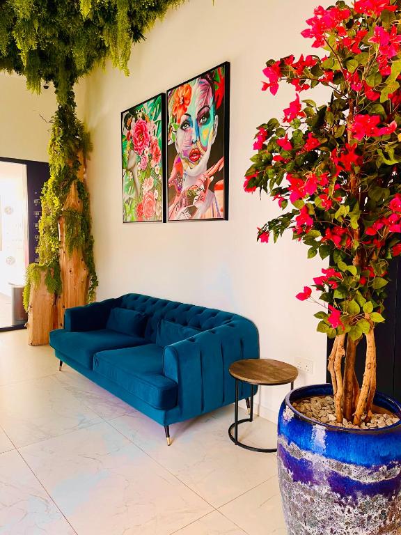 Posezení v ubytování Sveltos Residence Suites