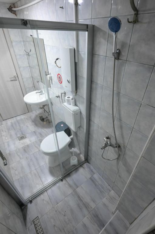 Koupelna v ubytování Hostel Best Skopje