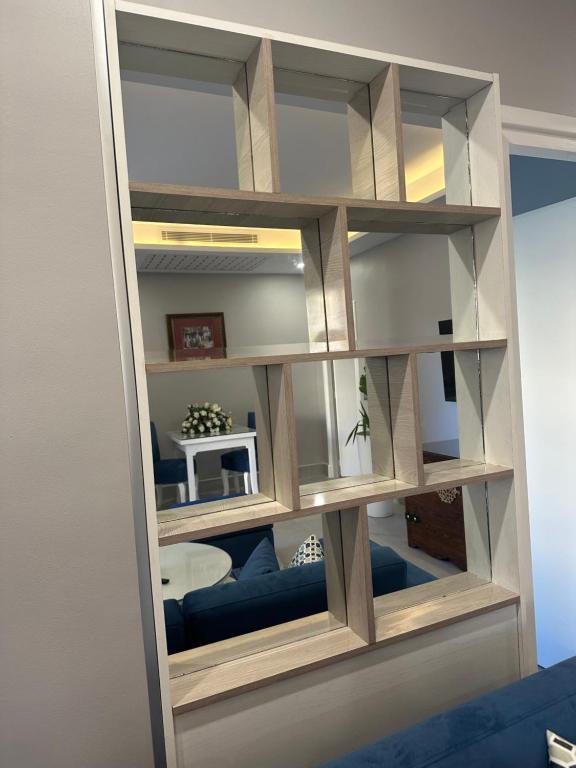 Postel nebo postele na pokoji v ubytování Penthouse cosy avec piscine privée