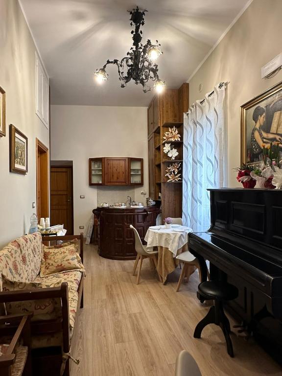 Posezení v ubytování B&B PALAZZO SASSATELLI