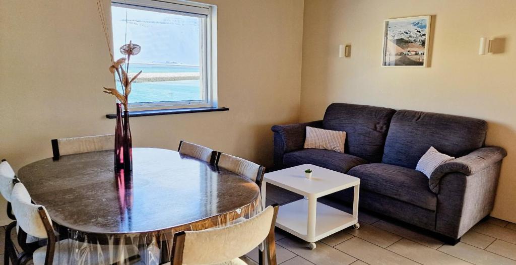 Posezení v ubytování Aurora Guesthouse