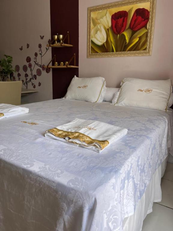 Postel nebo postele na pokoji v ubytování Flat JK 103