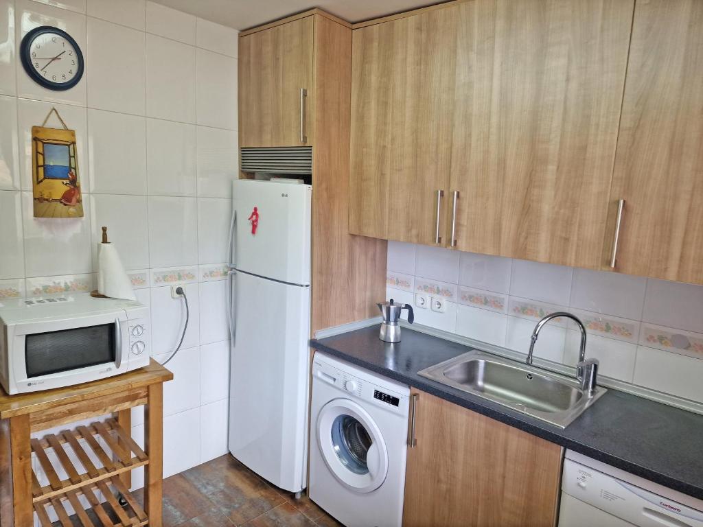 Kuchyňa alebo kuchynka v ubytovaní Villa Rural Cantabria