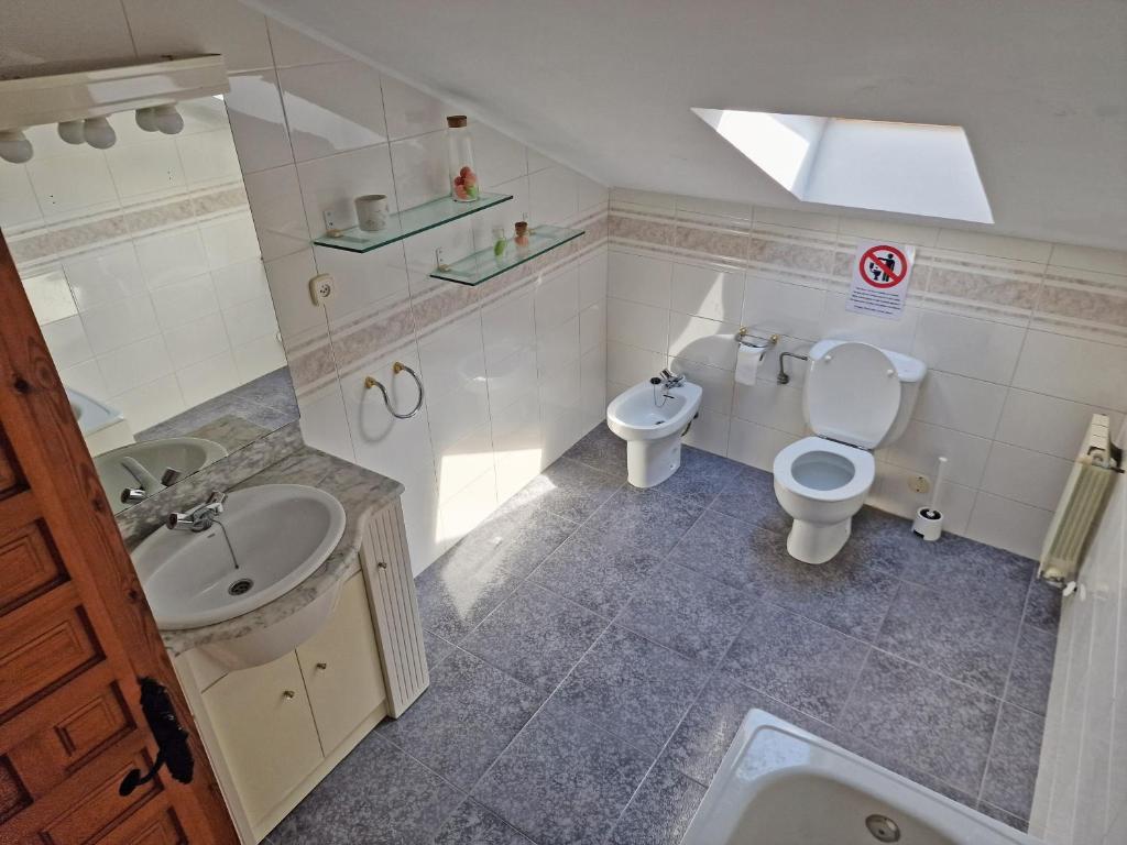 Kúpeľňa v ubytovaní Villa Rural Cantabria