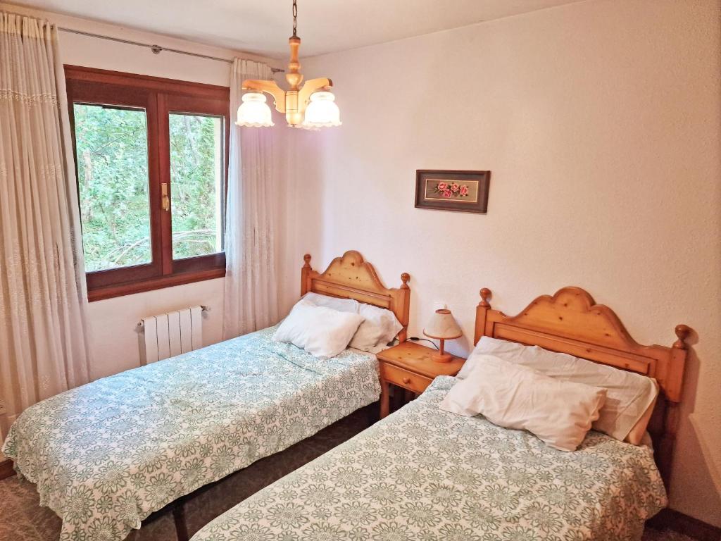 Posteľ alebo postele v izbe v ubytovaní Villa Rural Cantabria