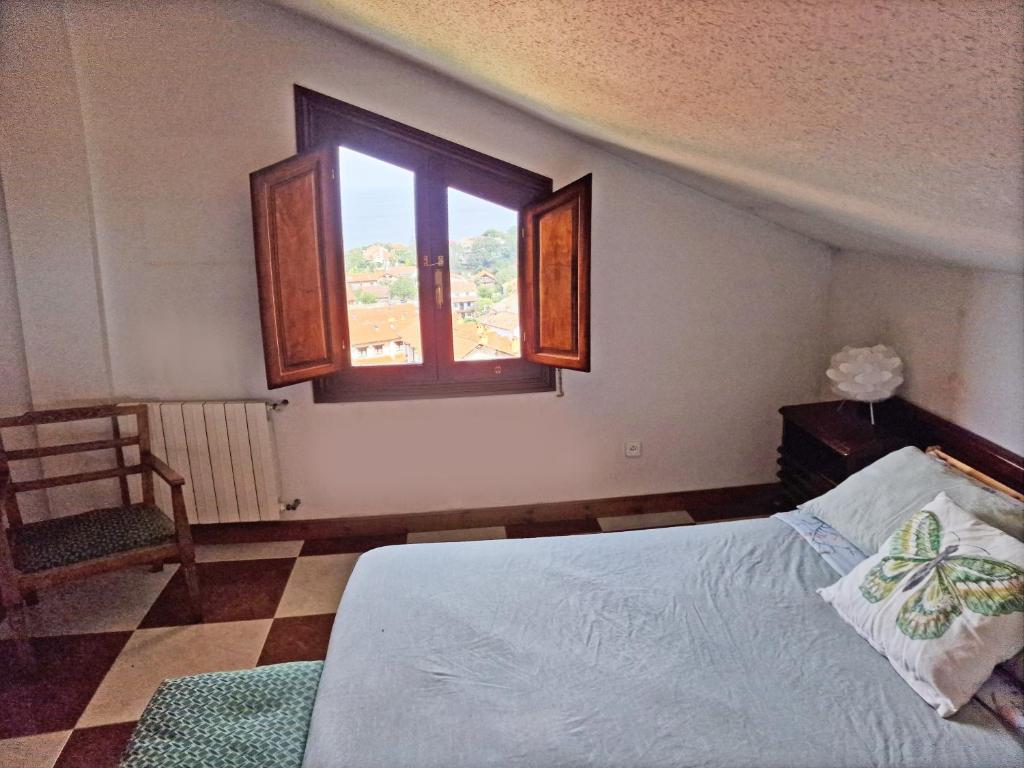 Posteľ alebo postele v izbe v ubytovaní Villa Rural Cantabria