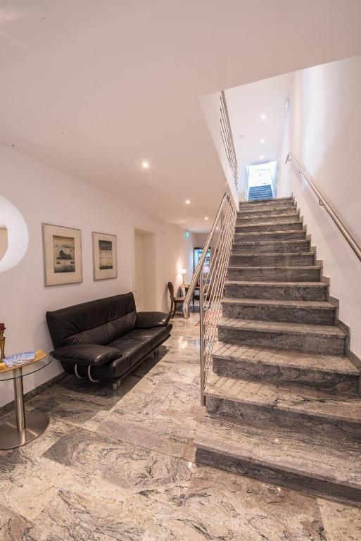 Posezení v ubytování Hotel am Yachthafen