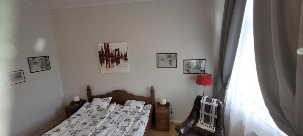 Postel nebo postele na pokoji v ubytování Skeppsgården B&B