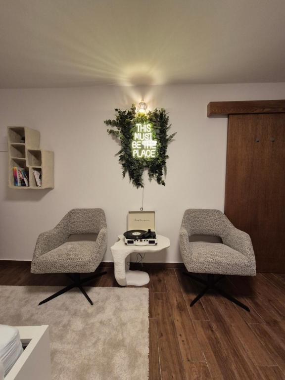 Posezení v ubytování Studio Noellica
