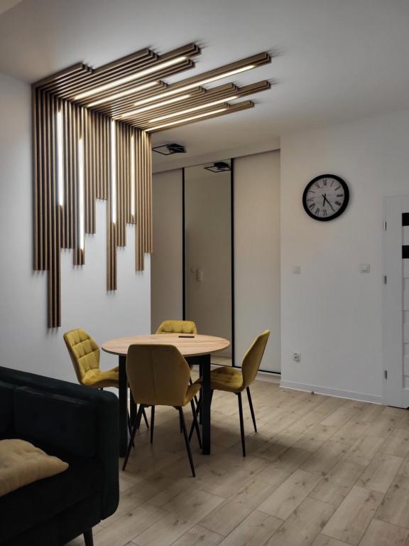 Posezení v ubytování Apartament Dolina Baryczy Milicz