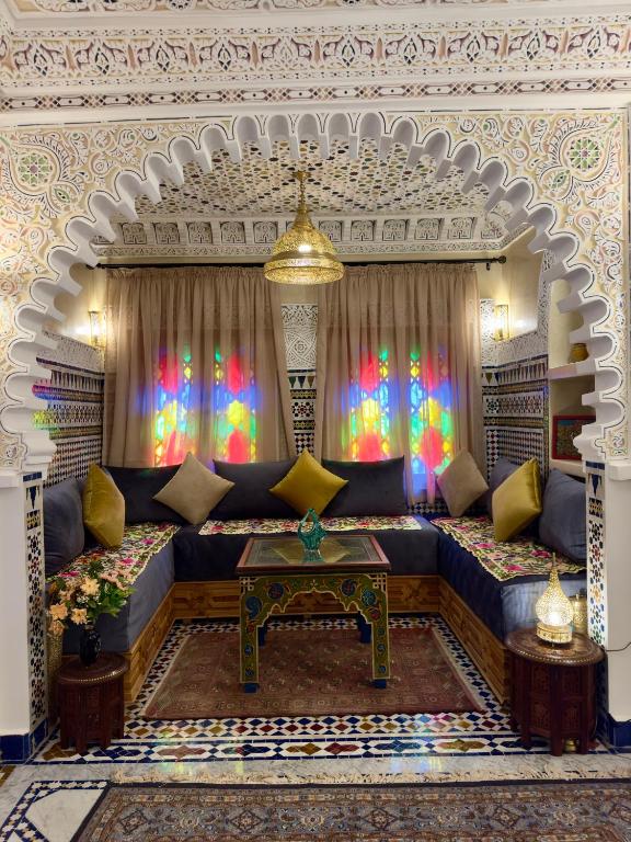 A seating area at Dar MD