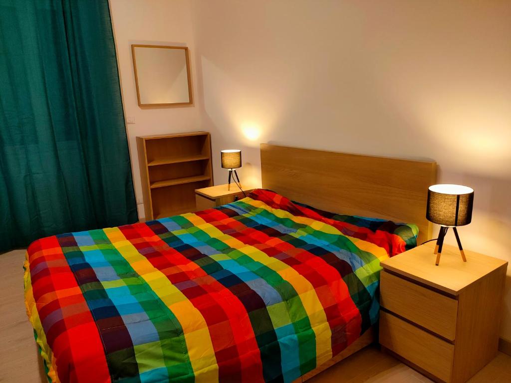 Кровать или кровати в номере Trieste LIVING
