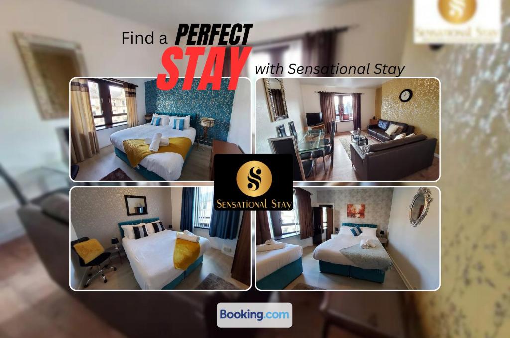 4 Bedroom Apartment By Sensational Stay Short Lets & Serviced Accommodation, Aberdeen , Roslin Street With Free Wi-fi & Netflix