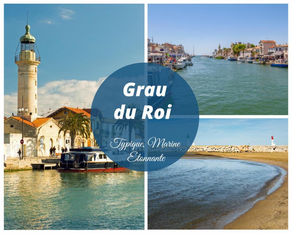 Zdjęcie z galerii obiektu Rêves Salés - Plage à 5 min - Parking privé - Lits gigognes w mieście La Grande-Motte
