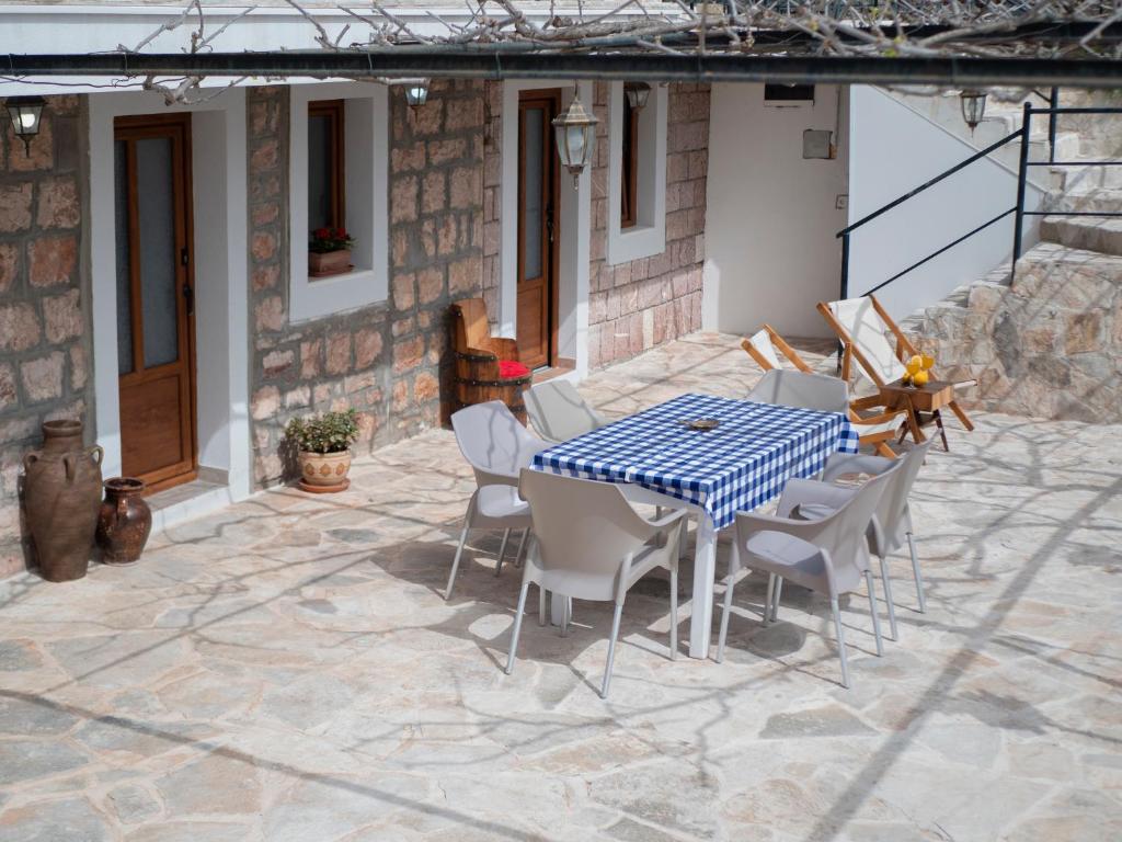 Patio nebo venkovní prostory v ubytování Casa Pastrovici del Mare