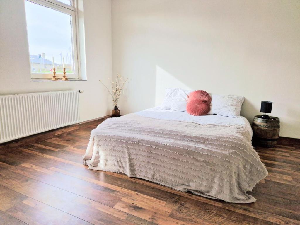 Letto o letti in una camera di Haus Fabjerg