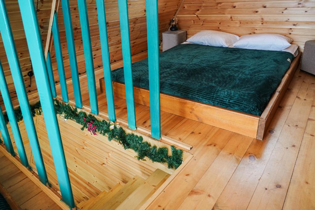 Postel nebo postele na pokoji v ubytování Villa Hillside Gudauri