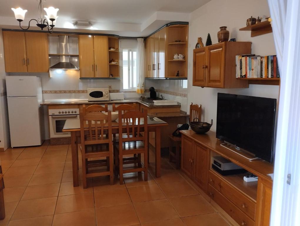 Kuchyň nebo kuchyňský kout v ubytování Apartamento Paraiso Sol